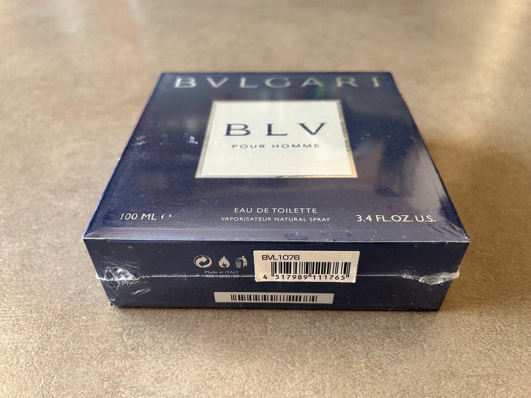 【新品・未開封】ブルガリ　BLV POUR HOMME　オードトワレ　100ml