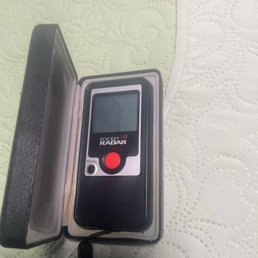 POCKET RADAR ポケットレーダー 速度測定器 ケース付き