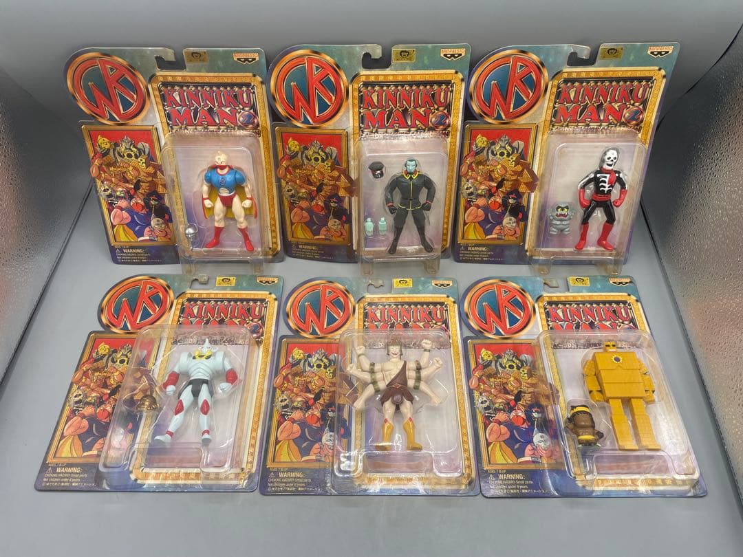 未開封 全6種セット キン肉マン アクションフィギュアコレクション2 当時物