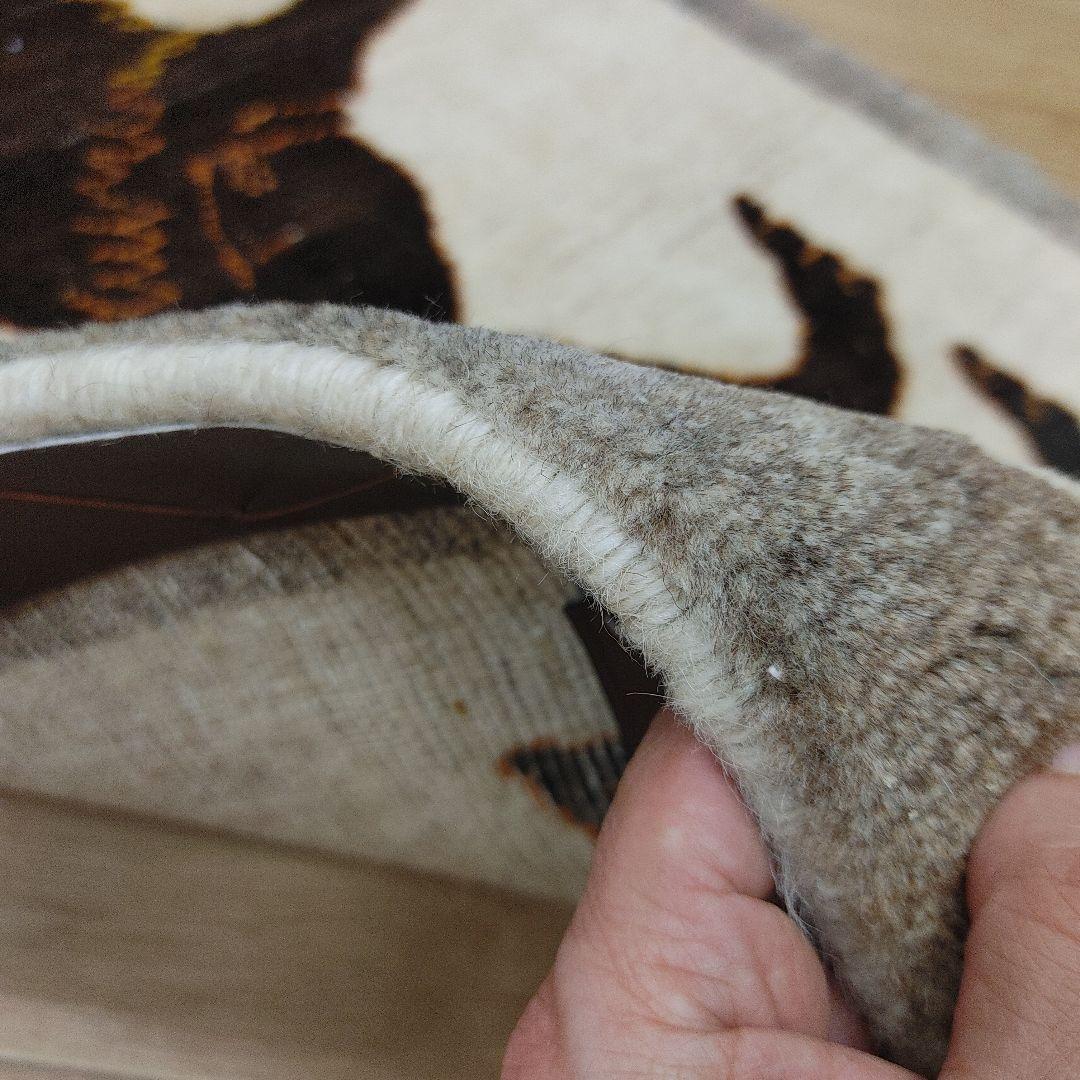 ペルシャ絨毯　ギャッベ　新品　92x65 cm ライオン lion gabbe