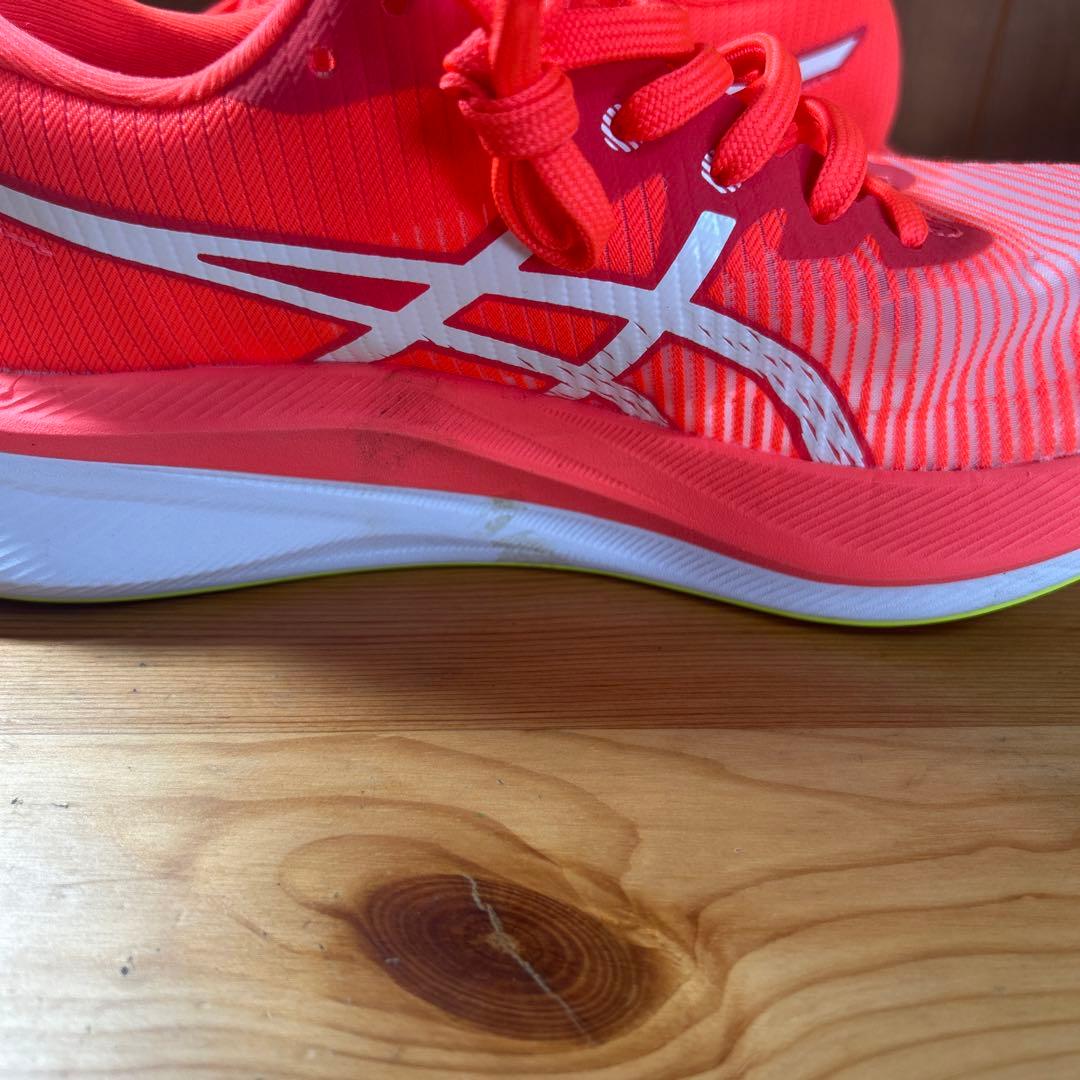 ASICS アシックス　MAGIC SPEED3 レッド　24.0