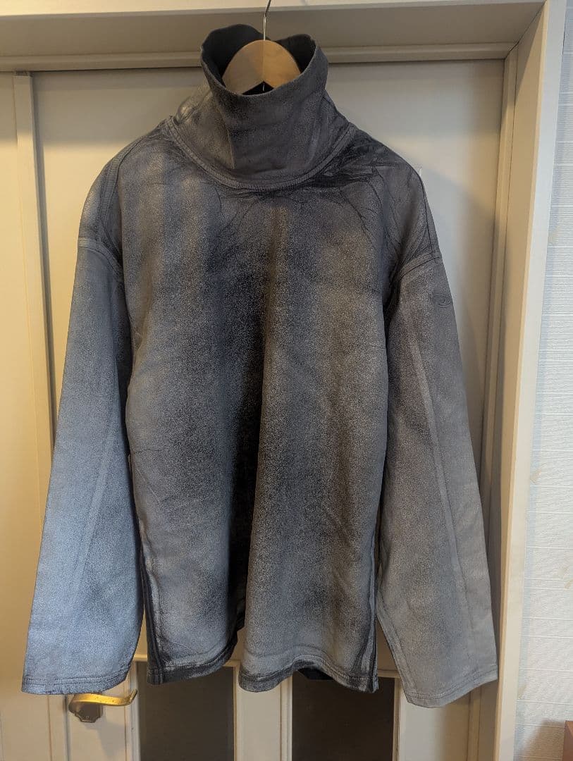 DIESEL [新品タグ付き] グレン期 特殊加工プルオーバースウェット