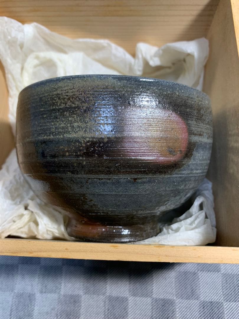 種子島瀬口義盛作　茶碗