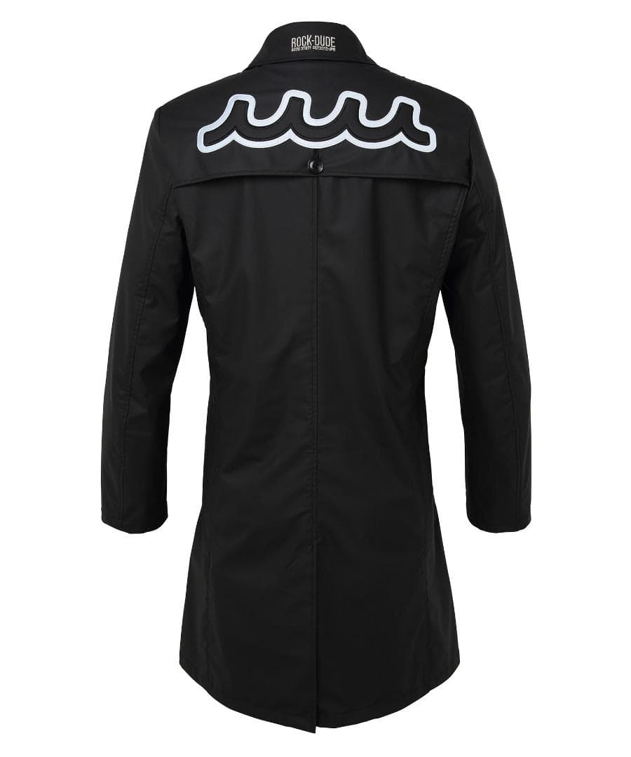 新品☆ROCK DUDE ＆ MUTA MARINE レインコート☆黒☆Mサイズ