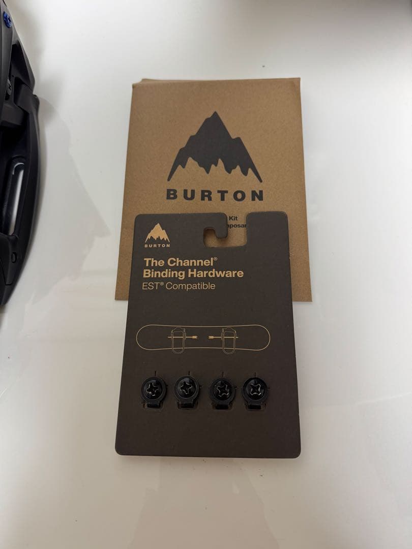 Burton Cartel X EST Mサイズ　ビンディング+ESTツール