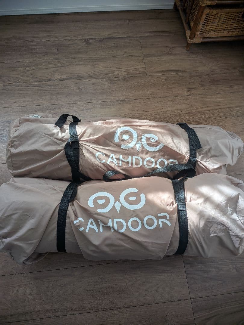 24時間限定値下げCAMDOOR インフレーターマットDX 10cmシングル2枚