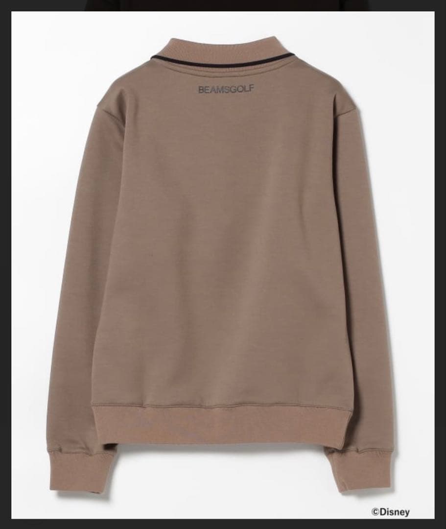 新品 BEAMS GOLF Disney（ディズニー） 襟付き プルオーバー