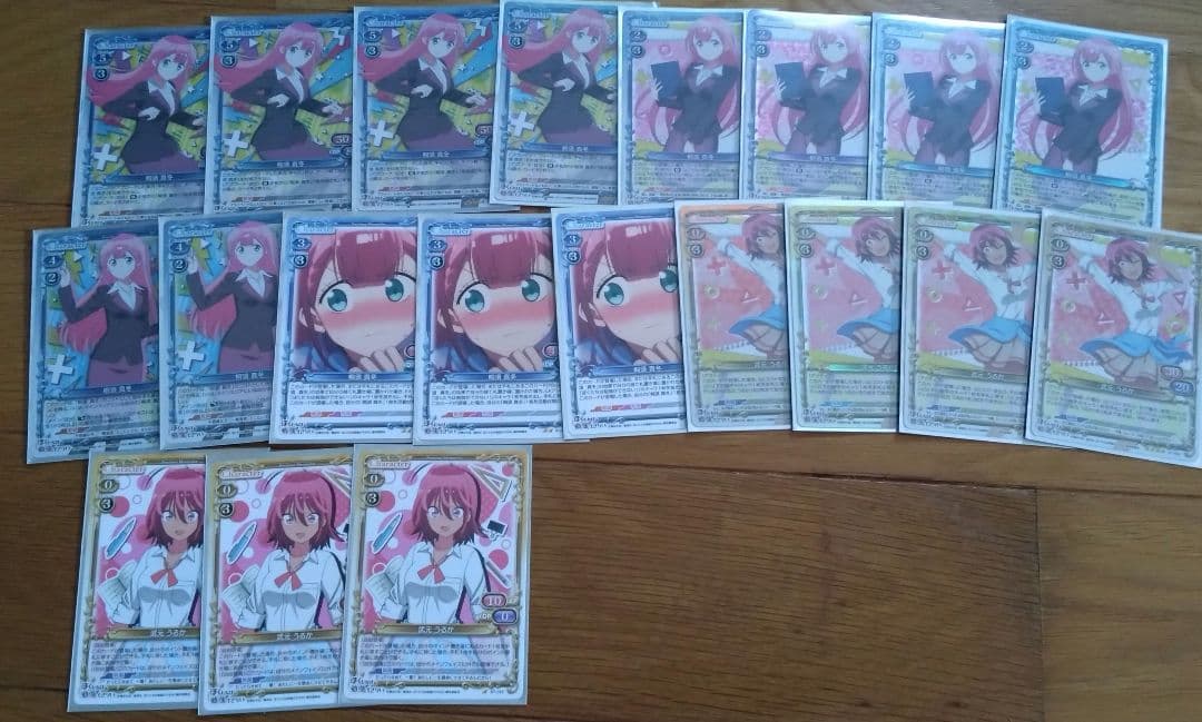 プレシャスメモリーズ　ぼくたちは勉強ができない！　デッキ＆パーツ約４コン分