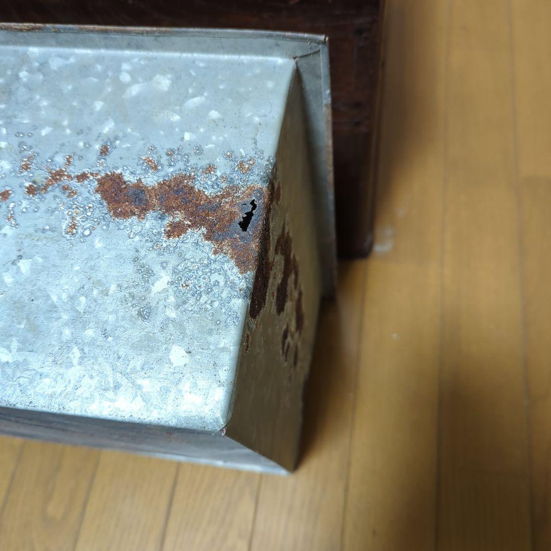 木製角火鉢　工芸品　レトロ　古民家　アンティーク