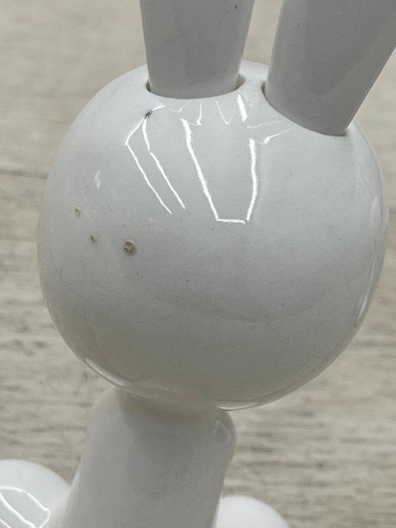 昭和レトロ 内藤ルネ うさぎ フォークスタンド 陶器製 2点 RUNE