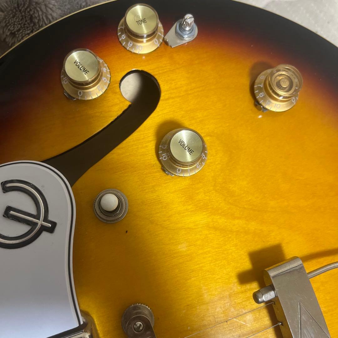 Epiphone Casino VS （トーンノブが外れやすくなってます）