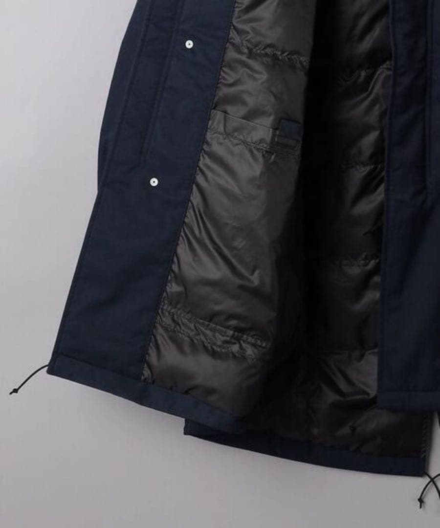 BEAUTY&YOUTH UNITED ロフテック 中綿フィッシュテール コート