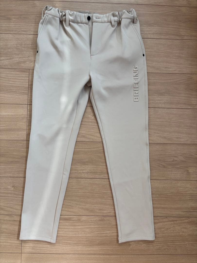 BRIEFING ベージュ 3D LOGO パンツ S BRG231M16