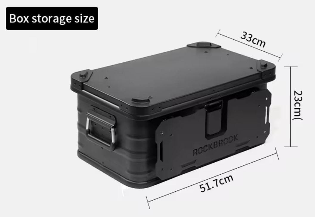 アルミ コンテナ ボックス 30L カスタムベース フルセット 1019