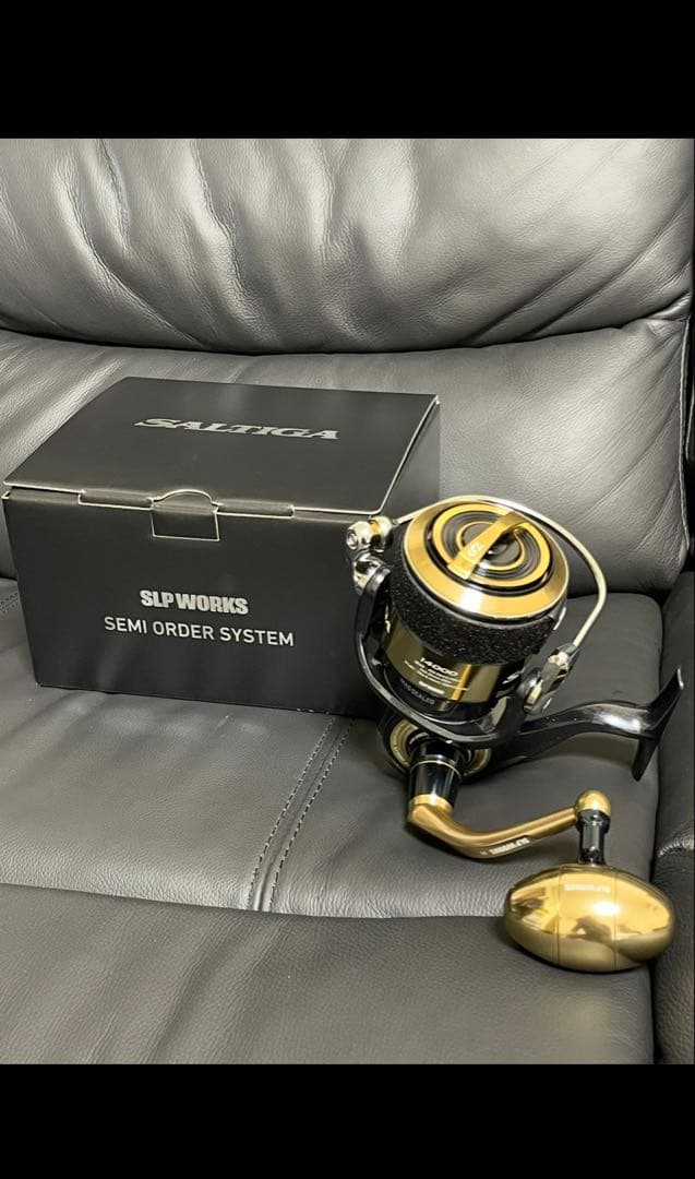 DAIWA SLP WORKS リール ブラック/ゴールド