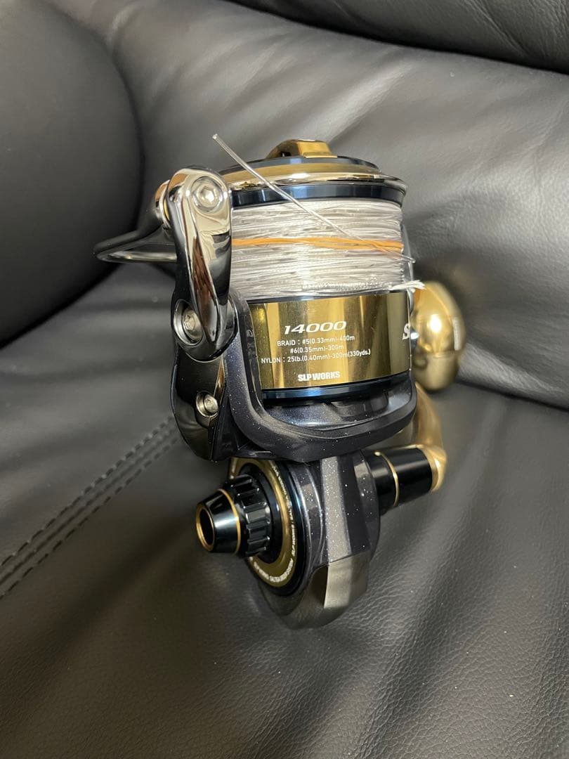 DAIWA SLP WORKS リール ブラック/ゴールド