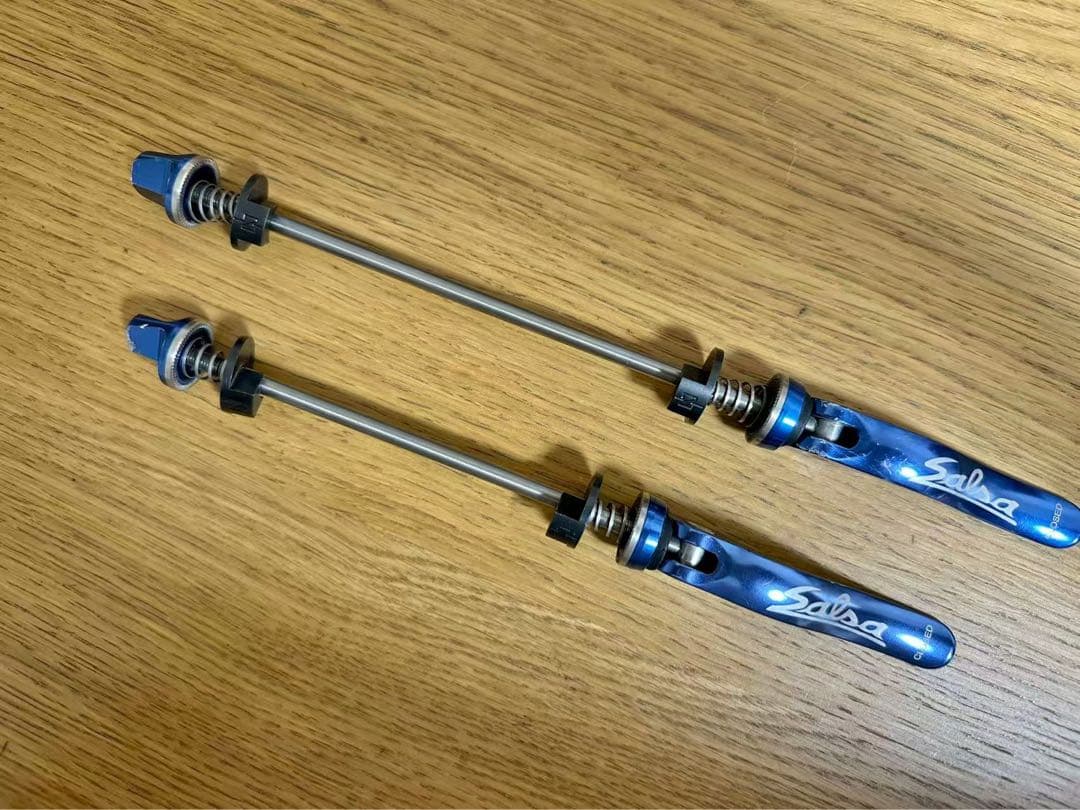 SALSA Flip-Offs スキュワー チタンシャフト ブルー 2mm