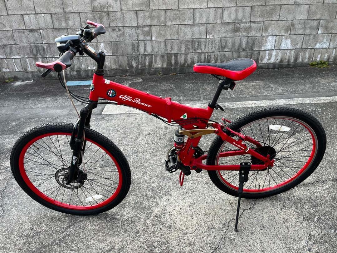 アルファロメオ Alfa Romeo 折りたたみ自転車 クロスバイク
