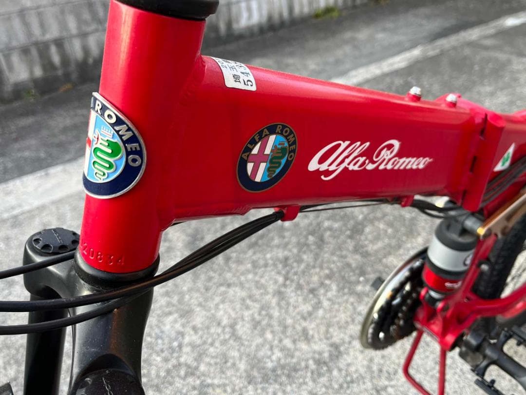 アルファロメオ Alfa Romeo 折りたたみ自転車 クロスバイク