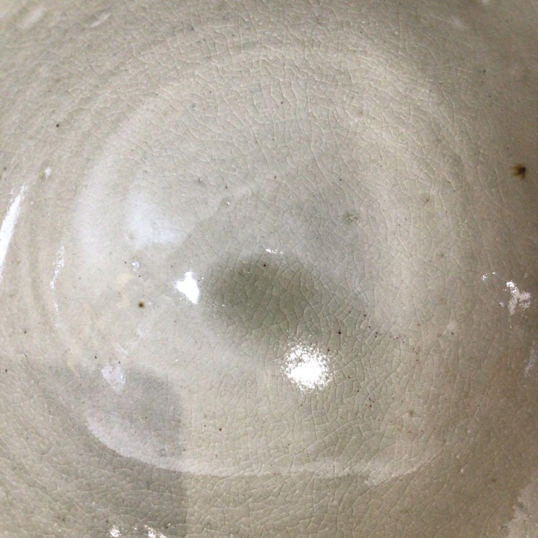 Ｓ１１５　茶碗　『琉球焼』『小橋川仁王造』『赤絵茶碗』　抹茶碗　共箱　茶道具