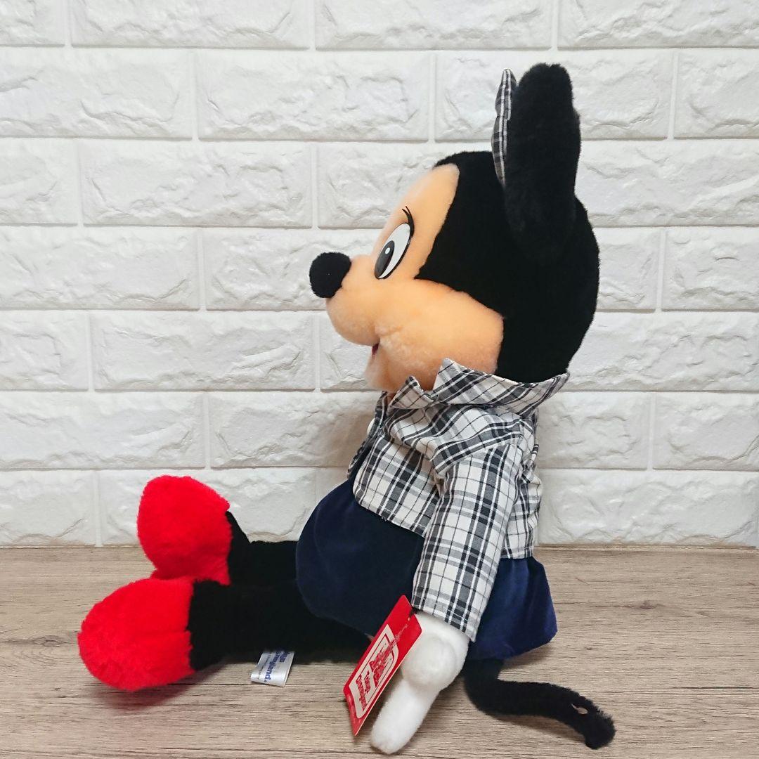 激レア ミッキー ミニー ぬいぐるみ レトロ 日本製 ディズニーランド 1982