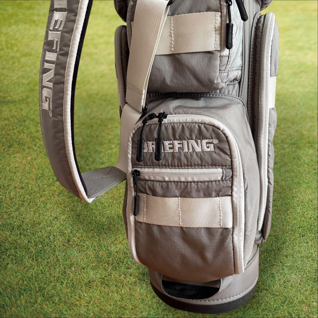 BRIEFING ブリーフィング　キャディバッグ　CR-6 #03 グレー