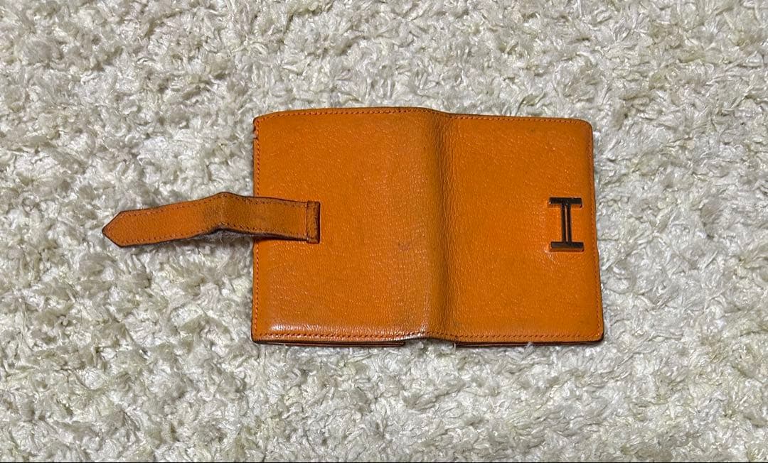 エルメス　HERMES 二つ折り 名刺入れ