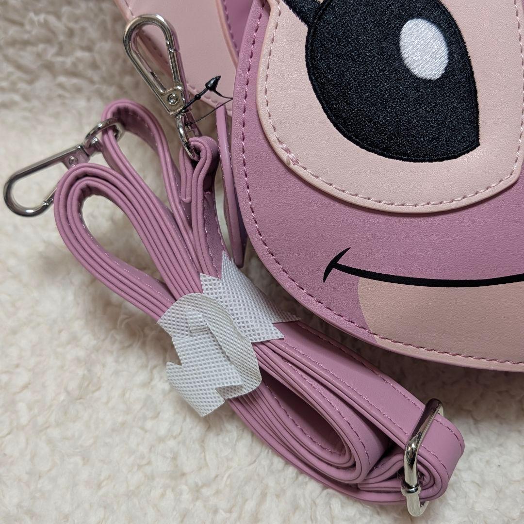 エンジェル ショルダーバッグ ラウンジフライ スティッチ 香港ディズニーランド