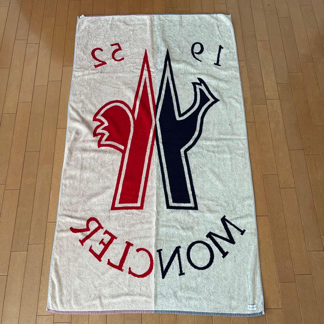 MONCLER 大判タオルブランケット