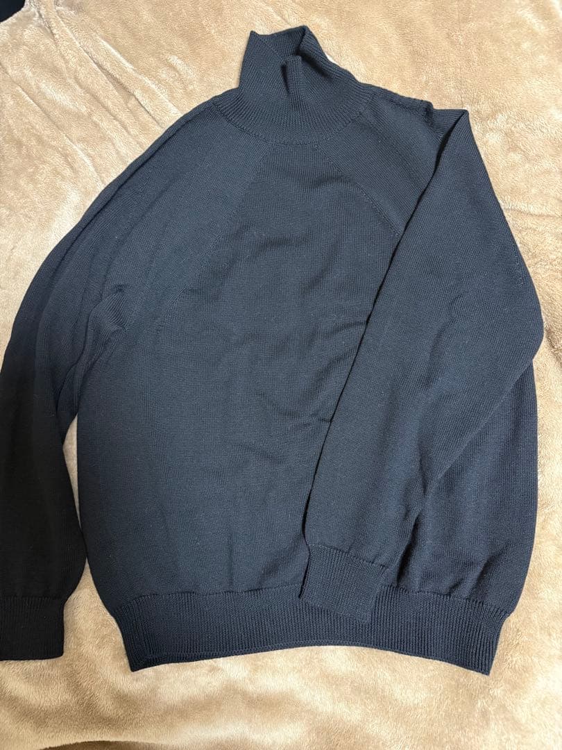 トップス BATONER SIGNATURE AGING WOOL TURTLE