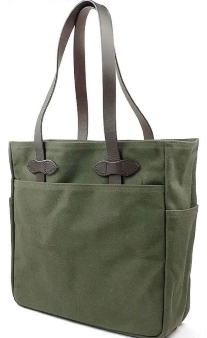 FILSON キャンパスオープントートバッグ　オリーブ