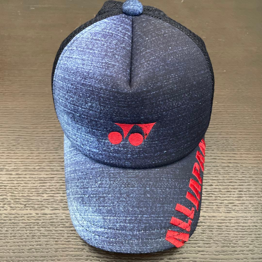 YONEX 2018 インターハイ 限定 ALLJAPAN キャップ ネイビー