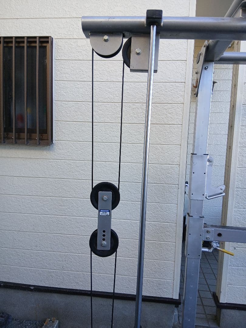 TUFF STUFF パワーラック CPR-265 ラットプル/ベンチ付き