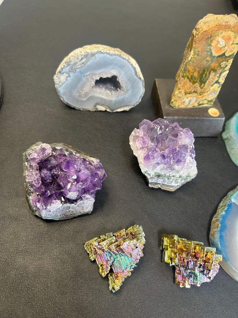 旧家蔵出し鉱物や宝石8点セット　縁起物、風水、お守り、骨董品、収蔵品、掘り出し物