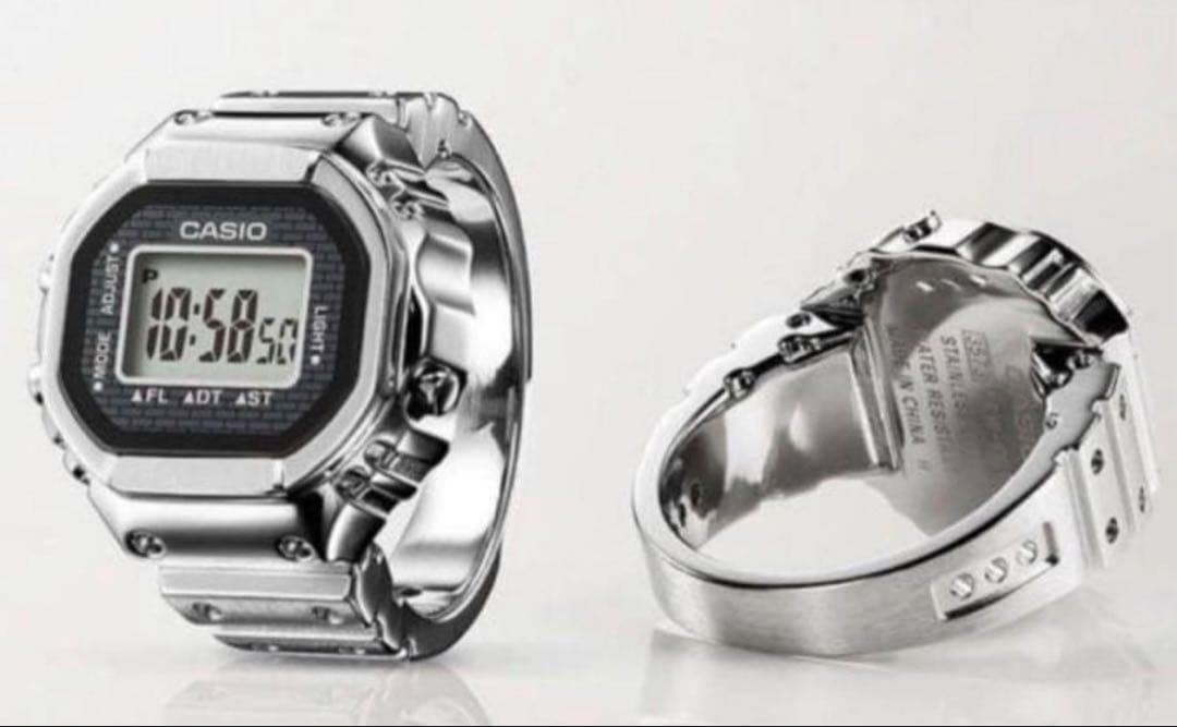 リングウォッチ　CASIO CRW-001 デジタル腕時計