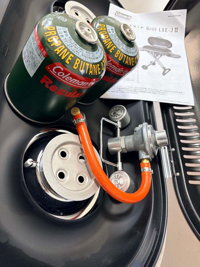 ほぼ新品Coleman RoadTrip 225 コンロ　ガス,プレート付