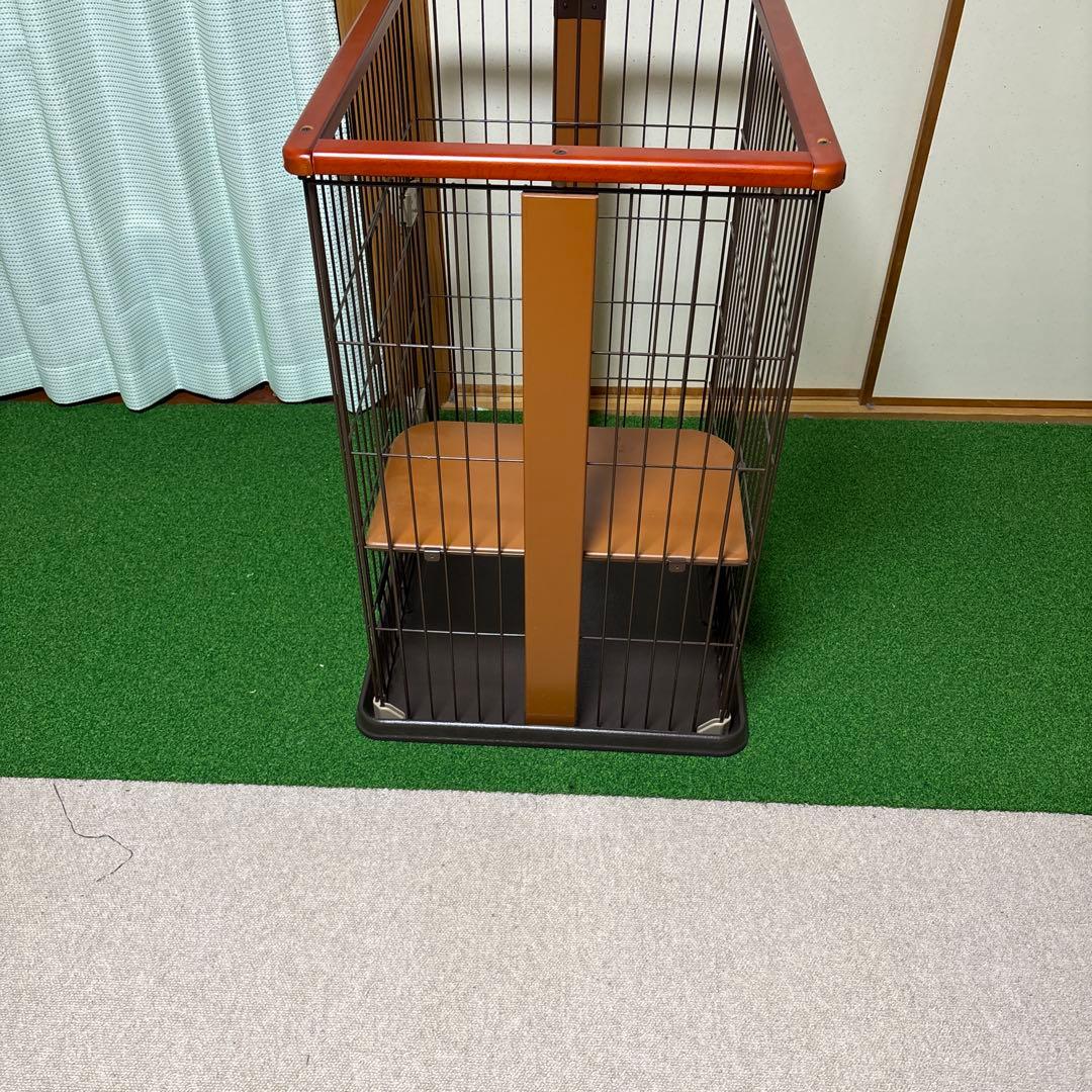 キャットゲージ　ブラウン　中型