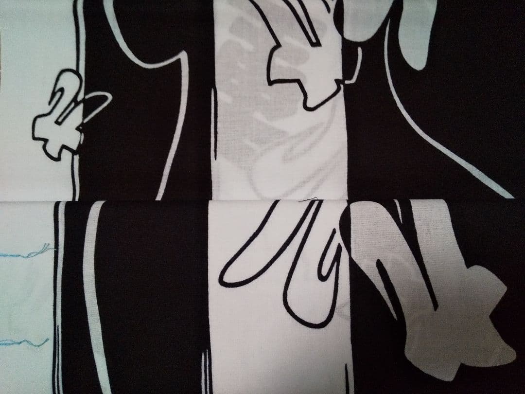 千代の富士　直筆手形色紙　&　浴衣生地