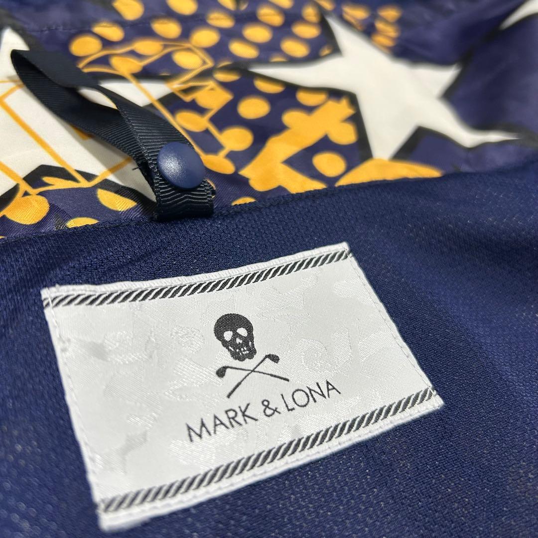 キムタク着用✨美品✨マークアンドロナ ジップパーカー 38 マルチカラー 総柄