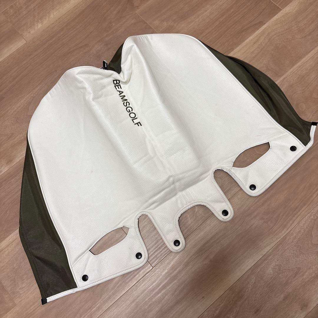 BEAMS GOLF バイカラー　エイトハーフ　キャディバッグ　自立式