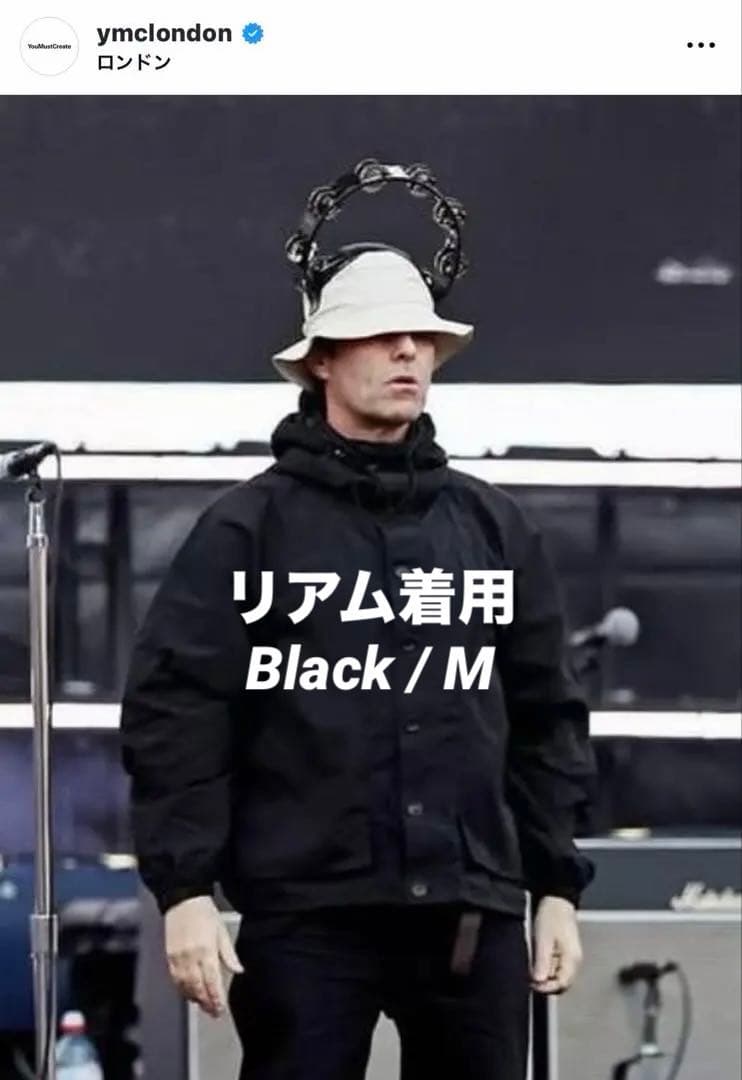 oasis リアム着用YMC Bonehead Jacket Black M