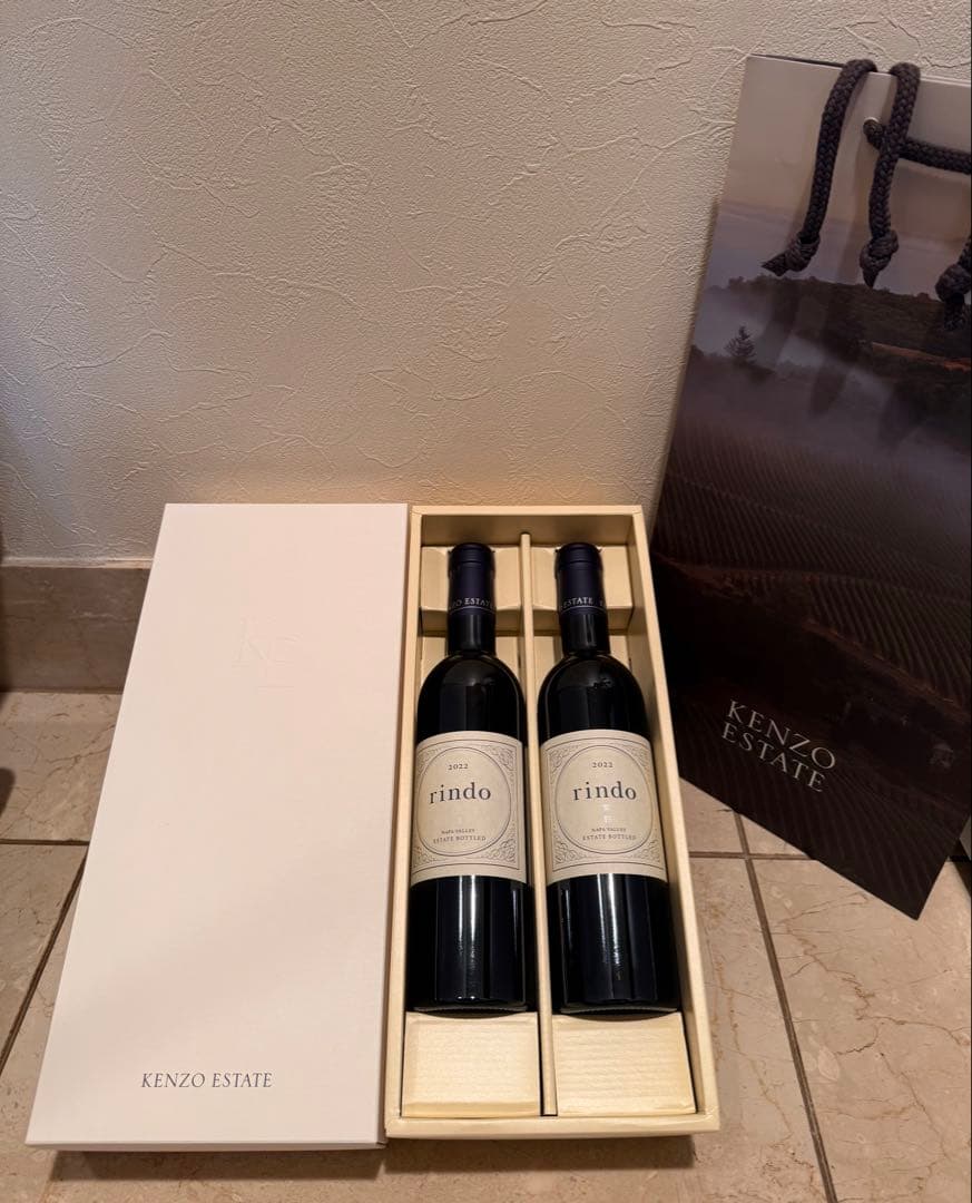 ケンゾーエステート　2022 rindo 紫鈴 2本　375ml