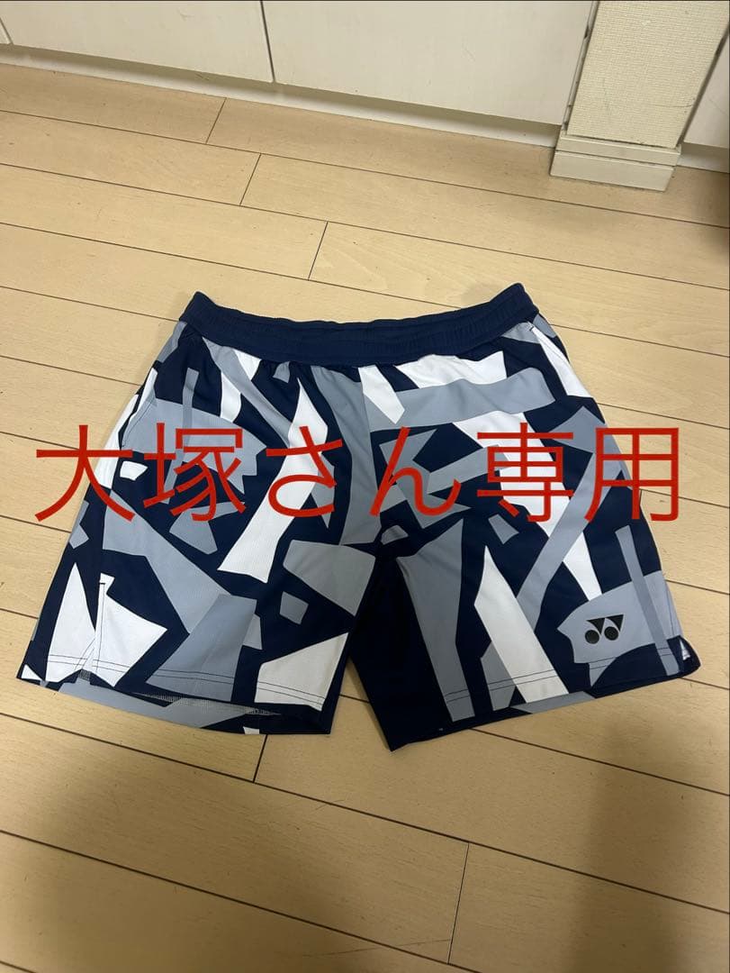 YONEX 幾何学模様 バドミントンパンツ XL