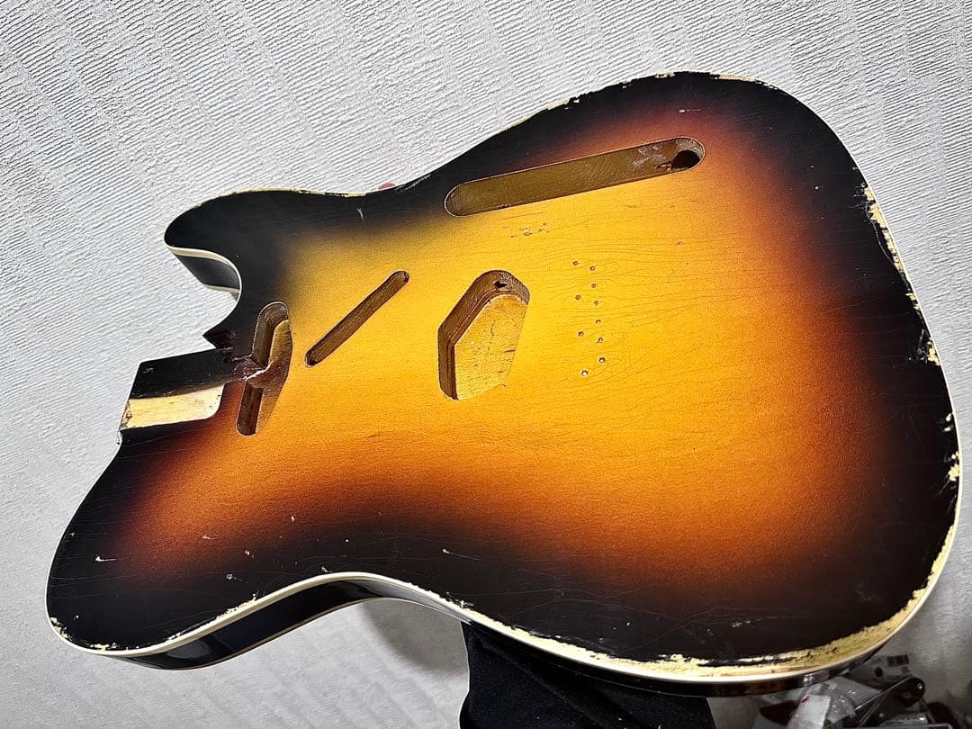 ギター freakaster custom telecaster body