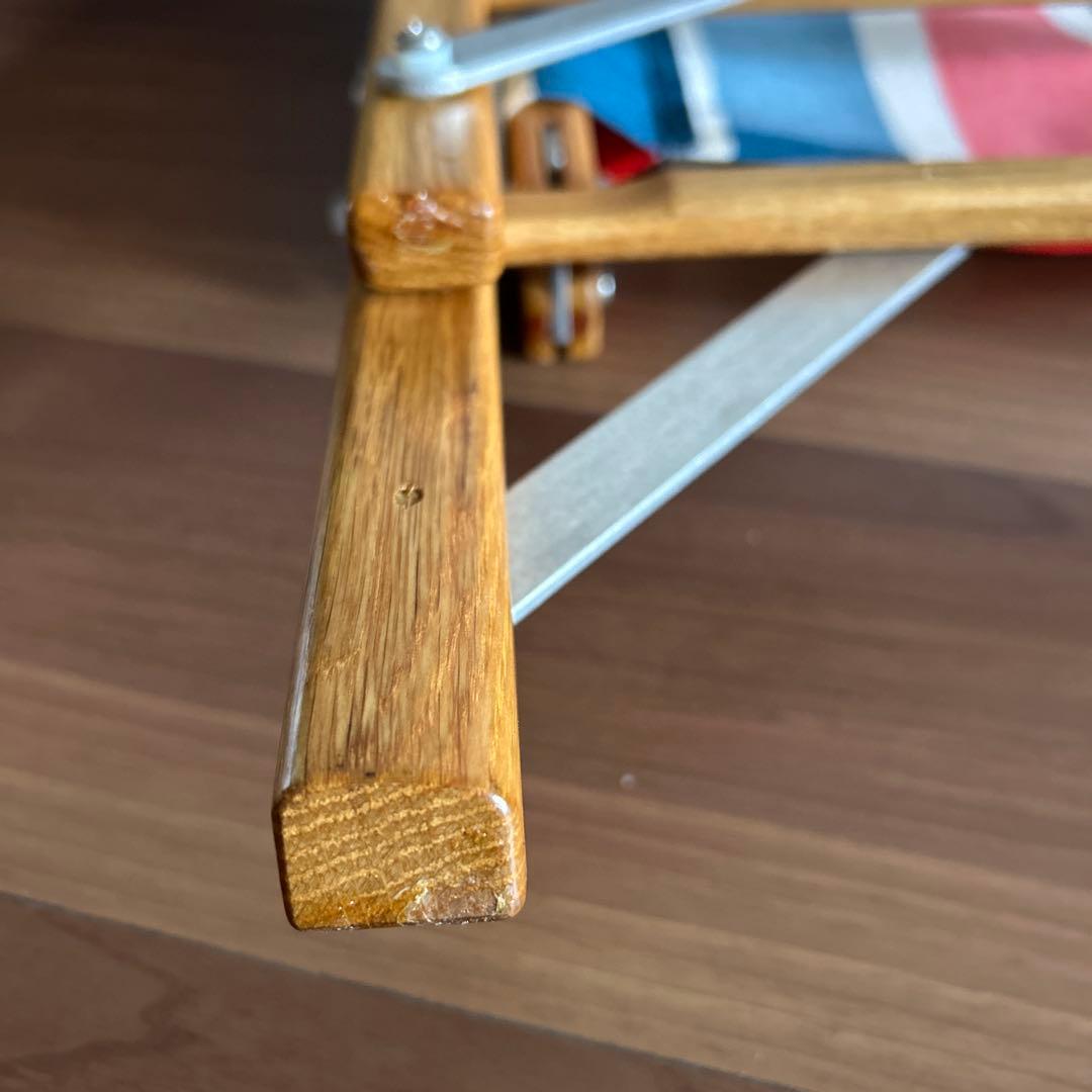 ネイタルデザイン カーミットチェア レトロストライプ 美品