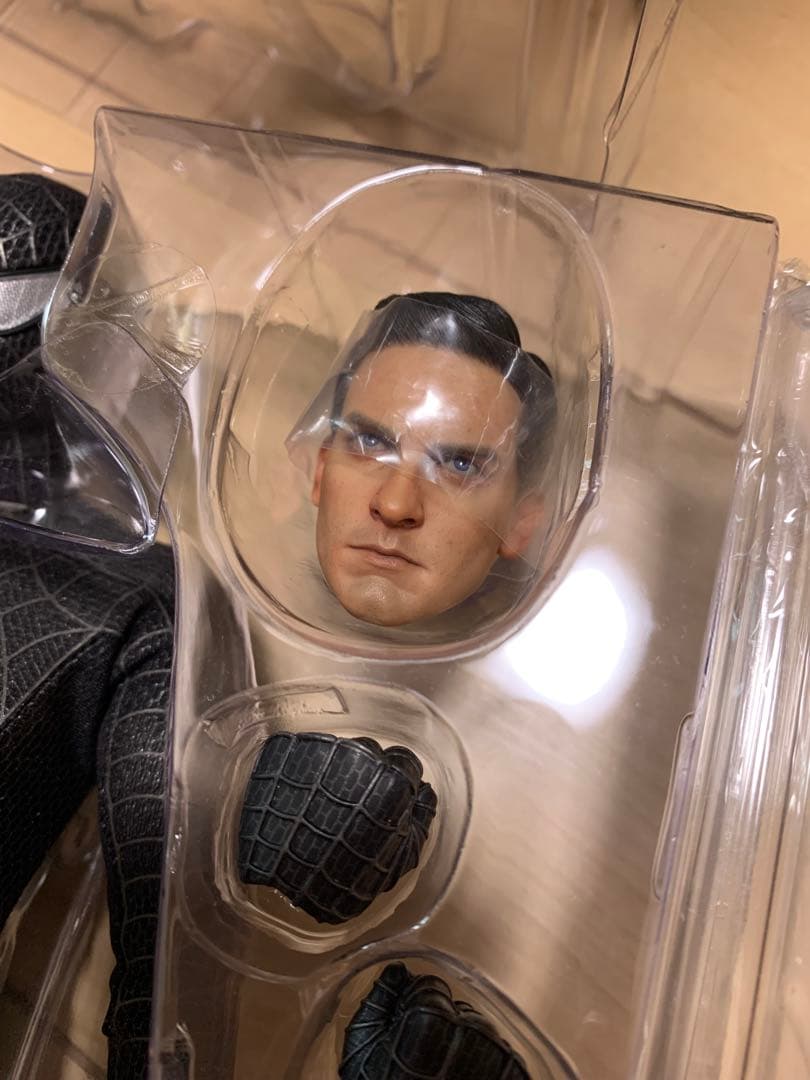 ホットトイズ 1/6　スパイダーマン3 ブラックスーツ　サンドマン付き