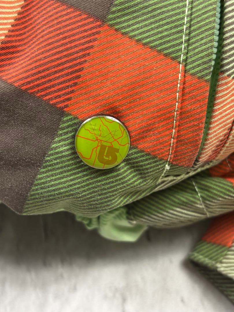 BURTON “ SHELL JACKET”CHECK gorpcore