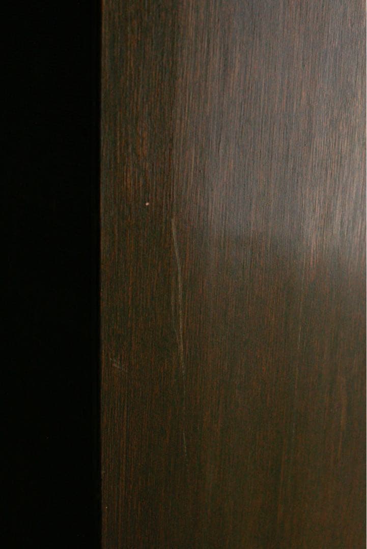 本棚　収納棚　ブックシェルフ キャビネット　ラワン材 古家具　アンティーク家具