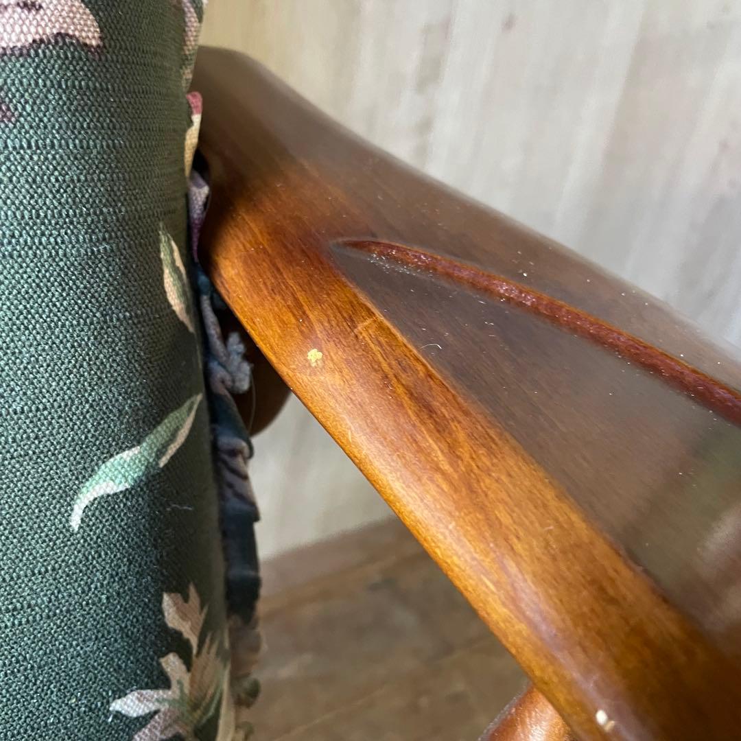 karimoku カリモク コロニアル クラシック花柄 リクライニングソファ