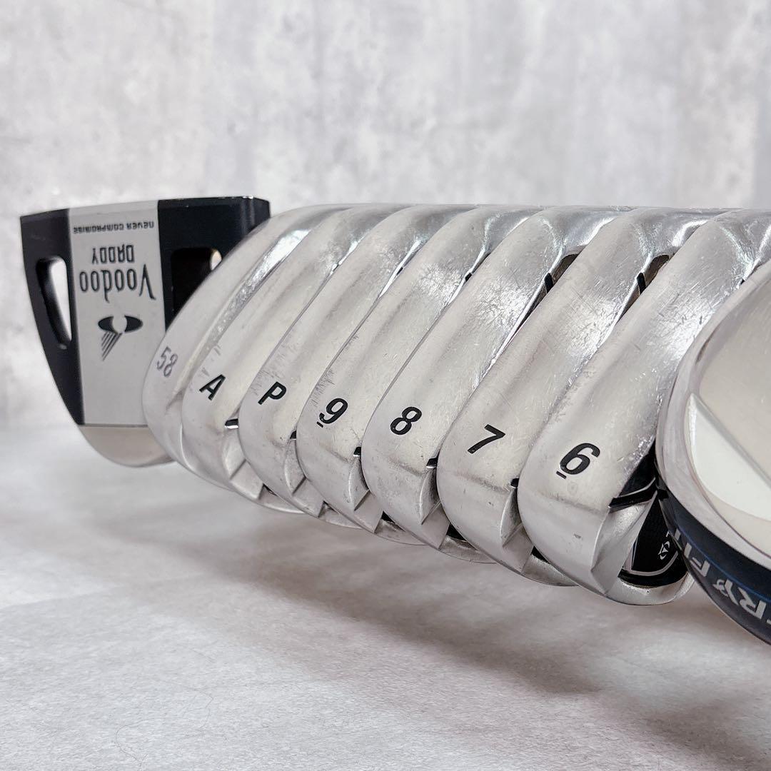 T157 ゴルフクラブ メンズ フルセット 12点 オークリー 初心者 青 紺